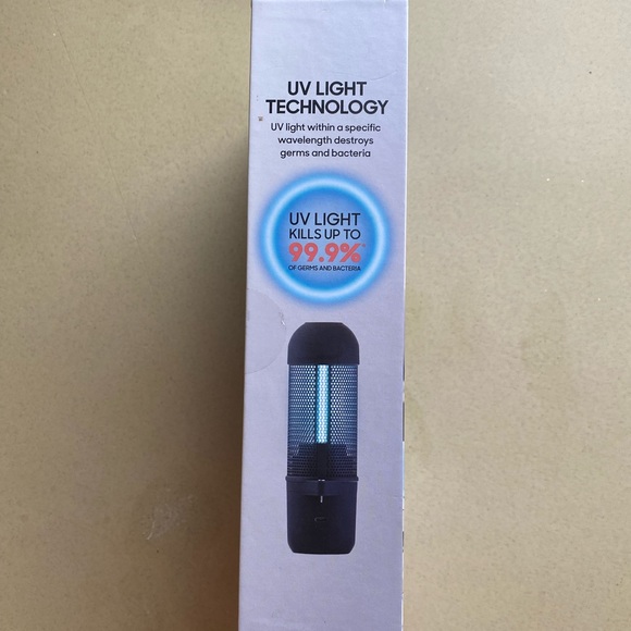 NIB sharper image uv portable lamp sanitizer - Picture 3 of 5